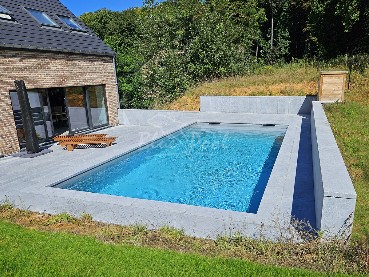 Piscine coque PE